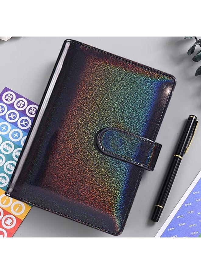 Faux leather wallet, money pouch, budget and notepad with card slots, cash and money compartment - A6 - Image 3